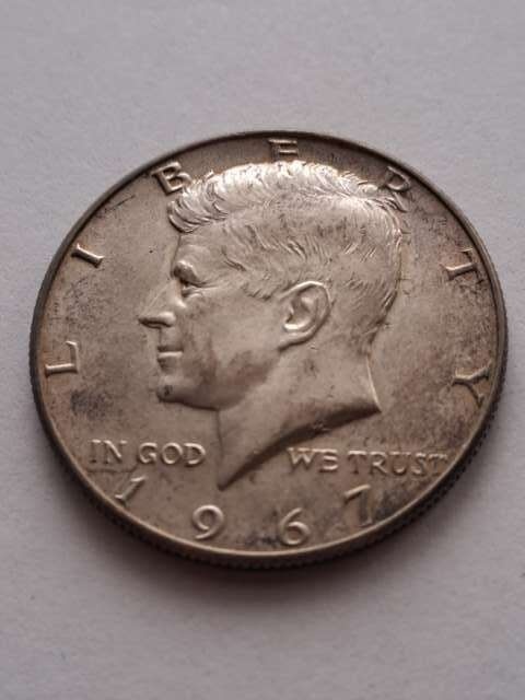 USA 1/2 Dollara Kennedy 1967 r