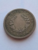 USA 5 Centów Liberty 1908 r