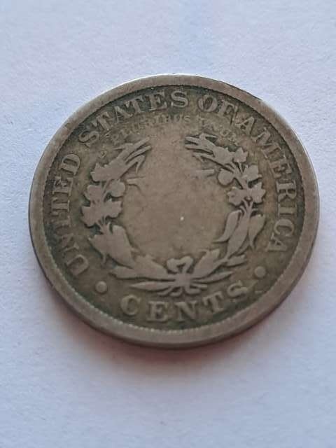 USA 5 Centów Liberty 1908 r