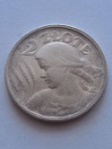2 zł Żniwiarka 1924 r róg i pochodnia