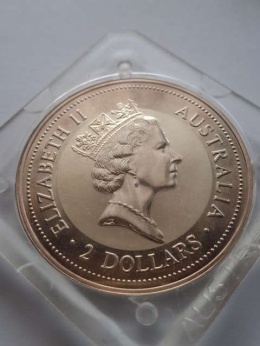 Australia 2 Dolary Kookaburra 1998 r