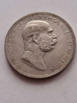Austria 1 Korona Franciszek Józef I 1848-1908 r