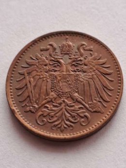 Austria 2 halerze Franciszek Józef I 1894 r
