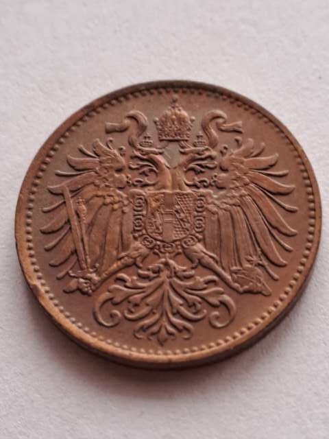 Austria 2 halerze Franciszek Józef I 1894 r