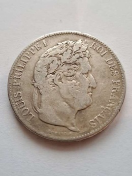 Francja 5 Franków Louis Philippe I 1835 r