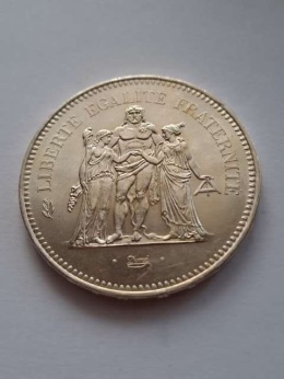 Francja 50 Franków Herkules 1977 r
