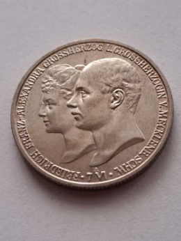 Niemcy 2 Marki Mecklenburg Schwerin 1904 r