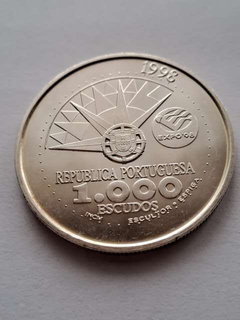Portugalia 1000 escudo Rok Oceanów 1998 r