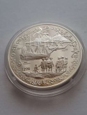 Rosja 3 Ruble Discovery Rosja - Usa 1990 r