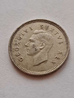 Suid Afrika 3 pensy Jerzy VI 1952 r