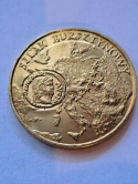 2 zł Szlak Bursztynowy 2001 r
