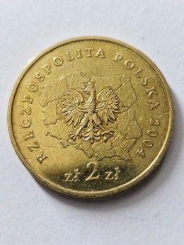 2 zł Województwo Kujawsko Pomorskie 2004 r