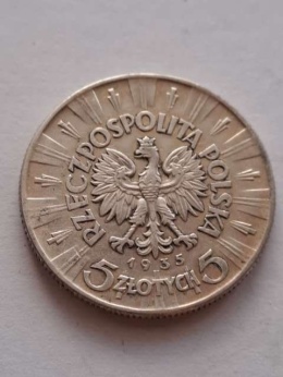 5 zł Józef Piłsudski 1935 r