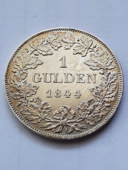 Niemcy 1 Gulden Bayern 1844 r