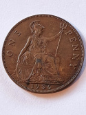 Wielka Brytania 1/2 Penny 1936 r