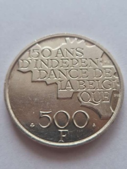 Belgia 500 Franków Baldwin I 1980 r