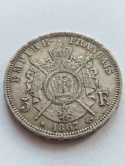 Francja 5 Franków Napoleon III 1867 r