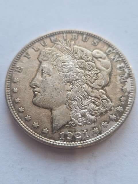 USA Dollar Morgan 1921 r D