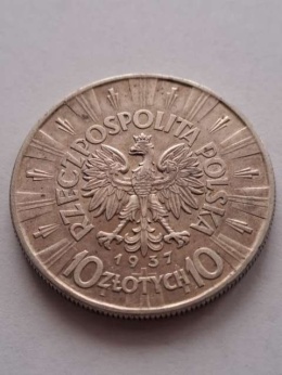 10 zł Józef Piłsudski 1937 r