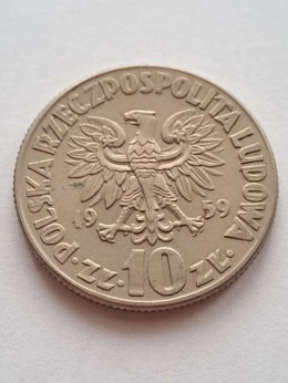 10 zł Mikołaj Kopernik 1959 r