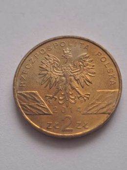 2 zł Konik Polski 2014 r