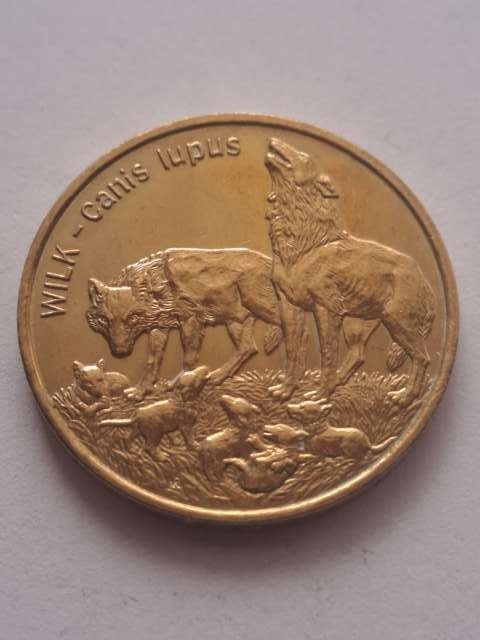 2 zł Wilk 1999 r