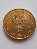2 zł Zamek w Malborku 2002 r