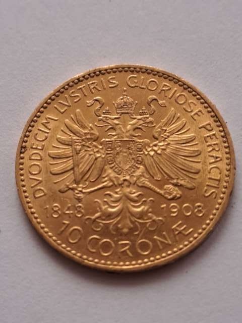 Austria 10 Koron 1848 - 1908 r