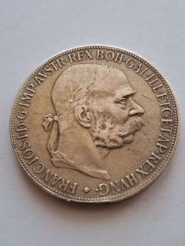 Austria 5 Koron Franciszek Józef I 1900 r