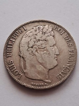 Francja 5 Franków Louis Philippe I 1834 r