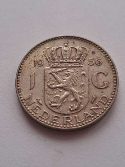 Holandia 1 Gulden Juliana 1956 r