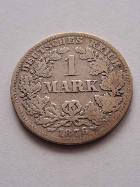 Niemcy 1 Marka Wilhelm I 1876 r G