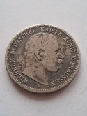 Niemcy 2 Marki Wilhelm I Prusy 1876 r