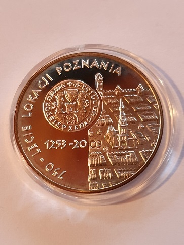 10 zł Lokacja Poznania 2003 r
