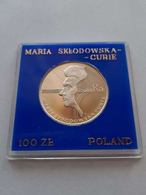 100 zł Maria Skłodowska 1974 r