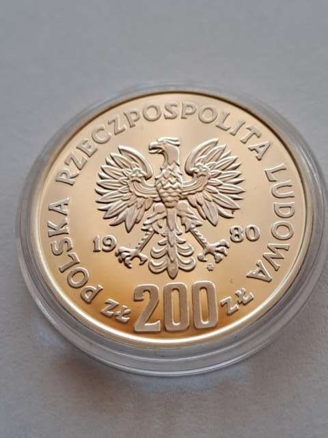 200 zł Lake Placid 1980 r bez znicza