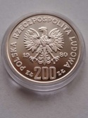 200 zł Lake Placid 1980 r znicz