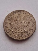 5 zł Głowa Kobiety 1933 r
