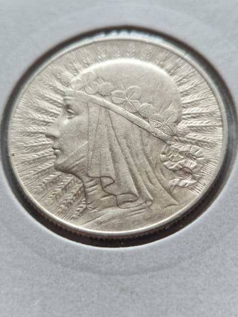 5 zł Głowa Kobiety 1933 r