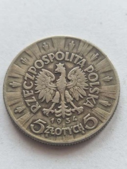 5 zł Józef Piłsudski 1934 r
