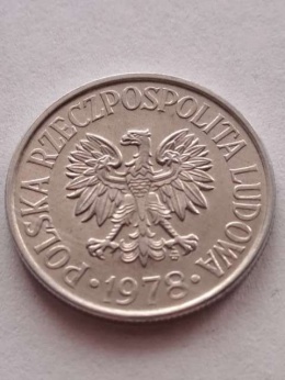 50 Groszy 1978 r znak