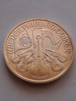 Austria 1,5 euru Filharmonik 2011 r