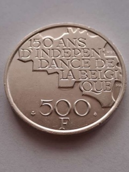 Belgia 500 Franków Baldwin I 1980 r