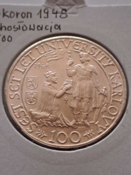 Czechosłowacja 100 Koron 1948 r