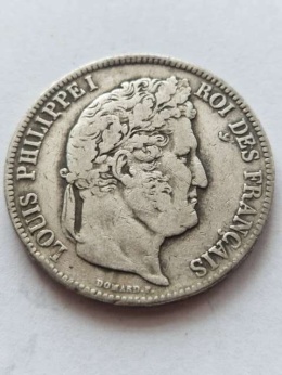 Francja 5 Franków Louis Philippe I 1838 r