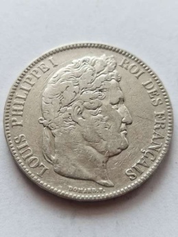 Francja 5 Franków Louis Philippe I 1834 r