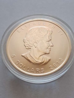 Kanada 5 Dolarów Liść 2013 r