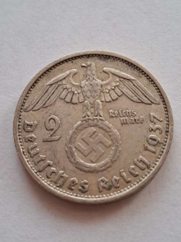 Niemcy 2 Marki Hindenburg 1937 r F
