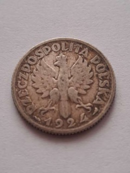 1 zł Żniwiarka 1924 r