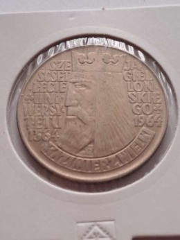 10 zł Kazimierz Wielki wypukły 1964 r